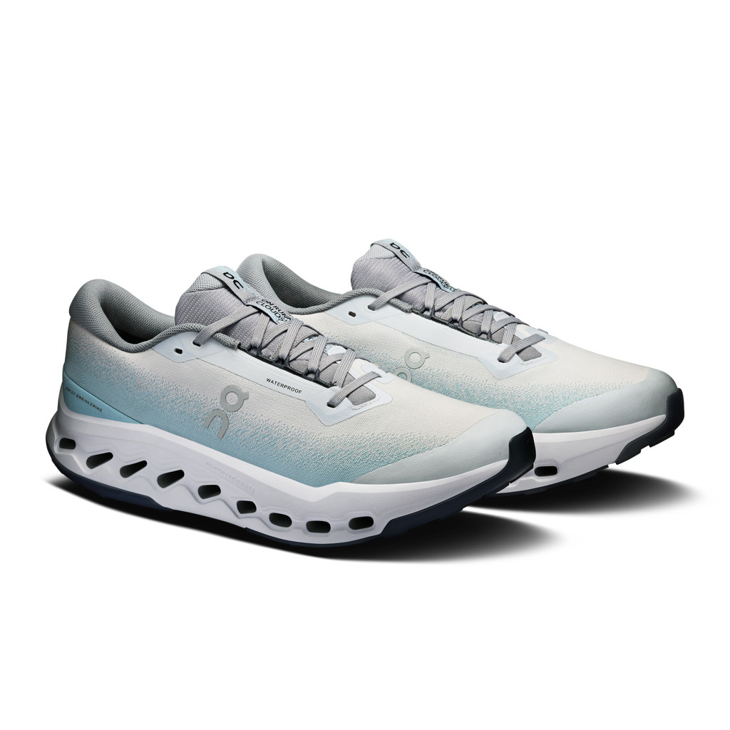 ON Men's Cloudsurfer Trail 2 WP - Glacier Tide