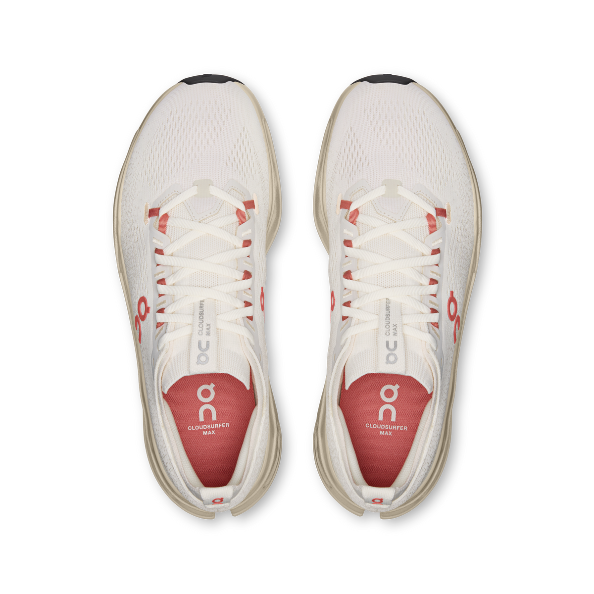 ON Men's Cloudsurfer Max - Ivory Dustrose