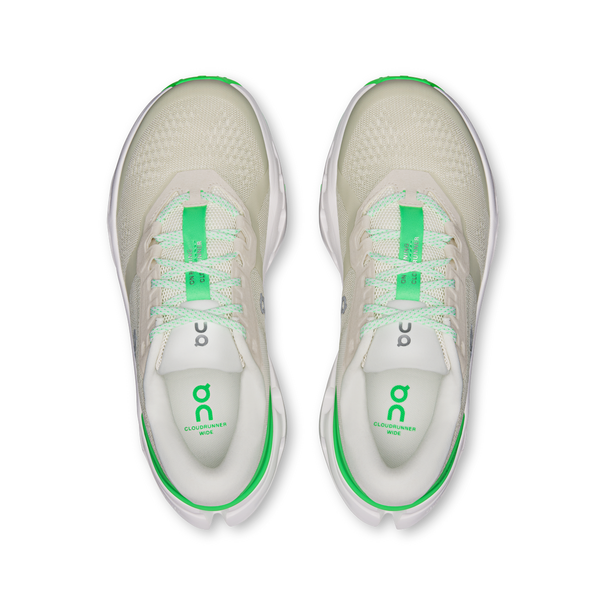 ON Women's Cloudrunner 3 Wide - Ghost Verdite