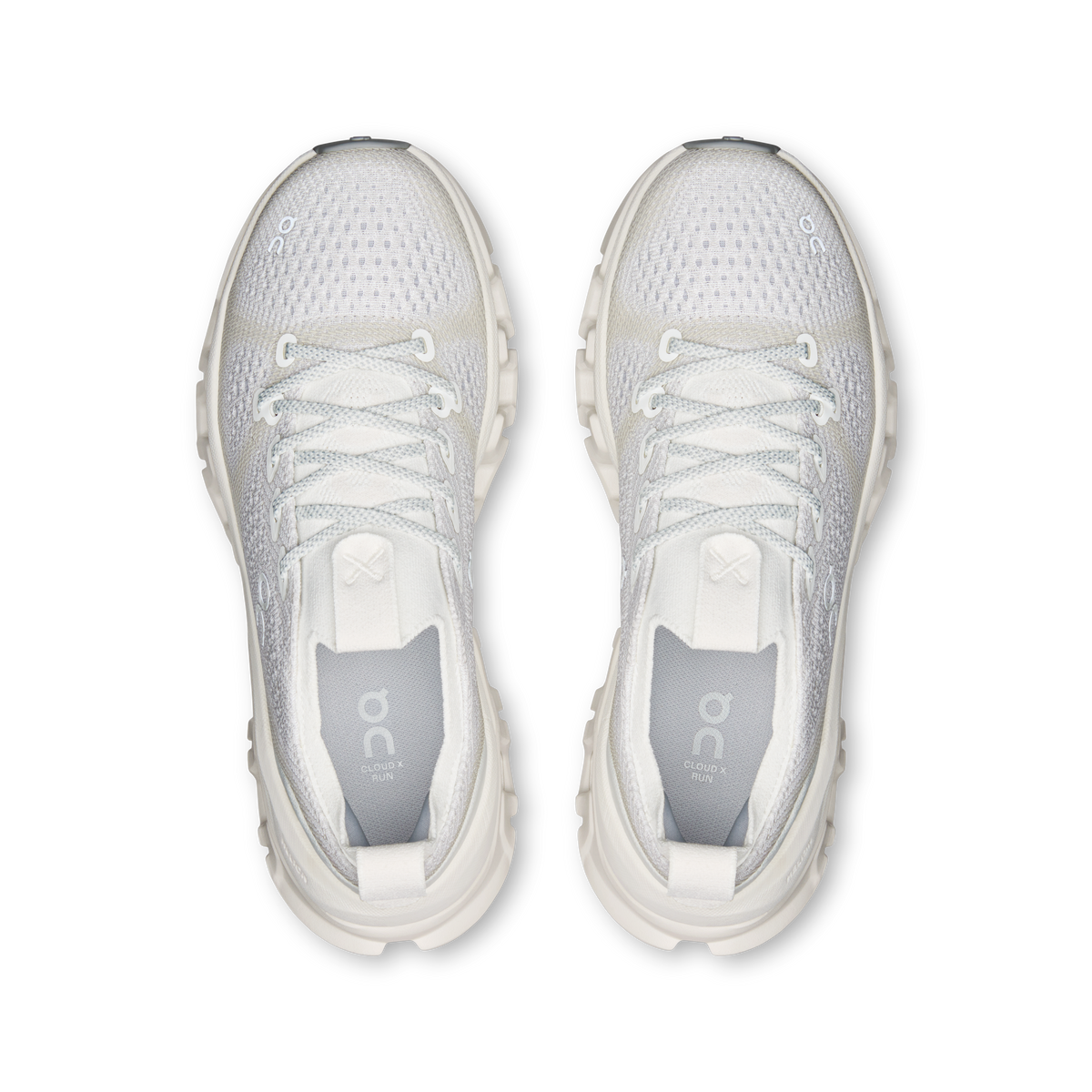 ON Women's Cloud X Tempo - Ivory Ice