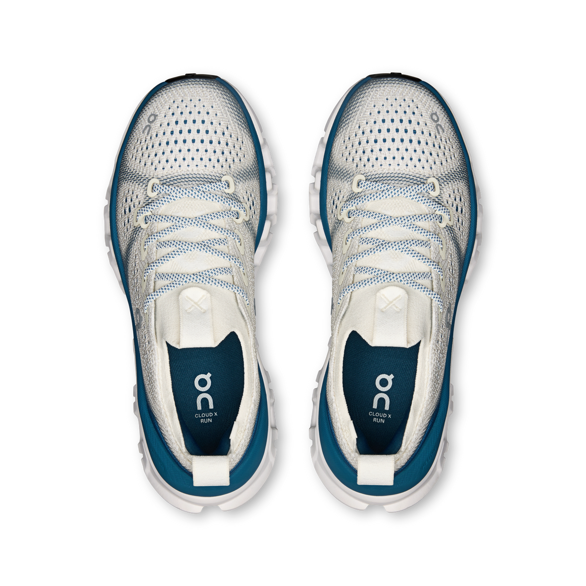 ON Women's Cloud X Tempo - Ivory Storm