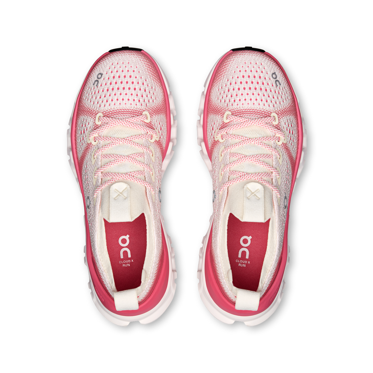ON Women's Cloud X Tempo - Ivory Camellia