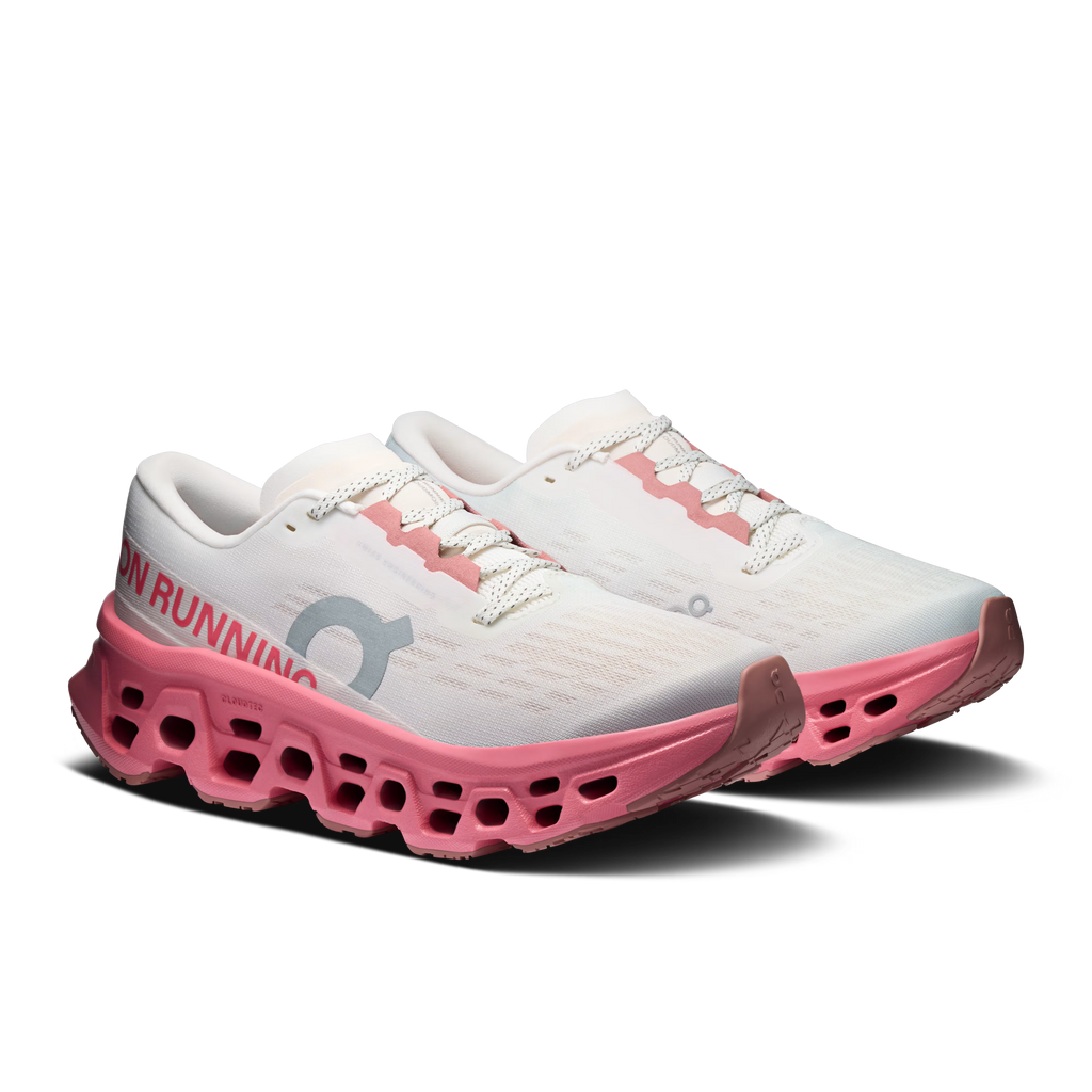 ON Women's Cloudmonster 3 - Ivory Camellia