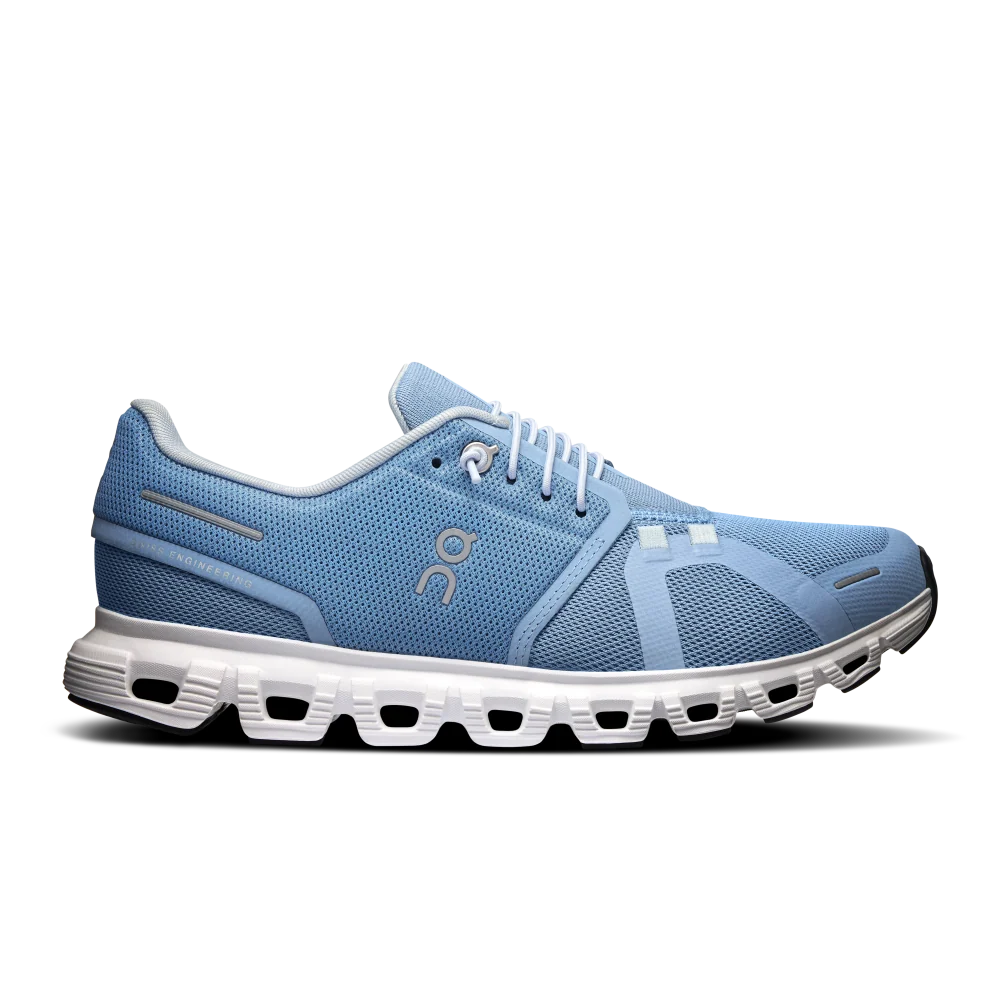 ON Women's Cloud 6 - Chambray White