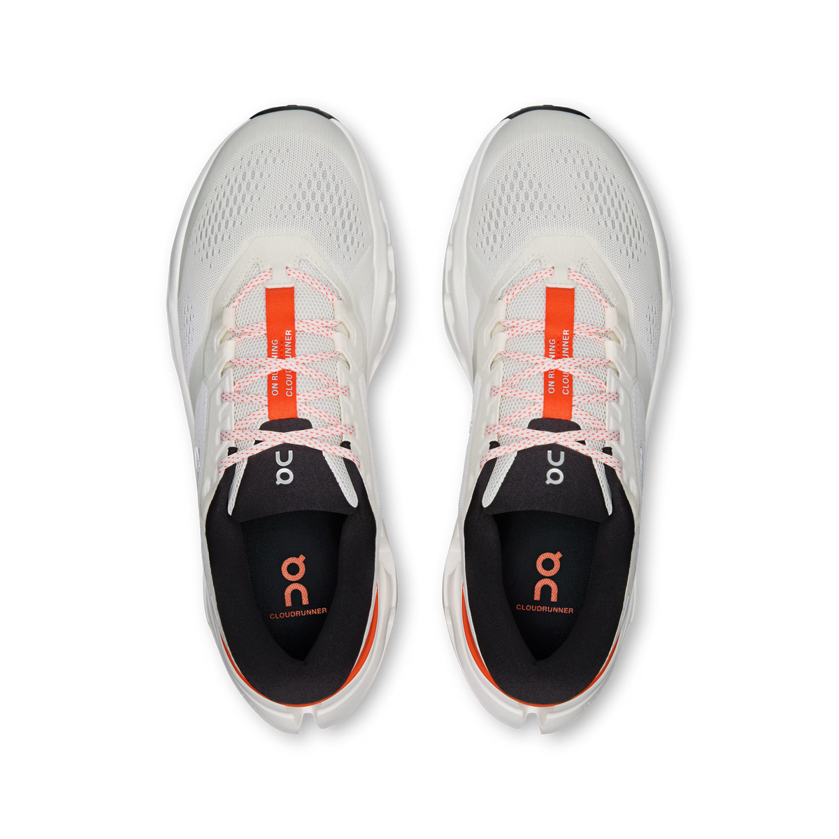 ON Men's Cloudrunner 3 - Ivory/ Flame