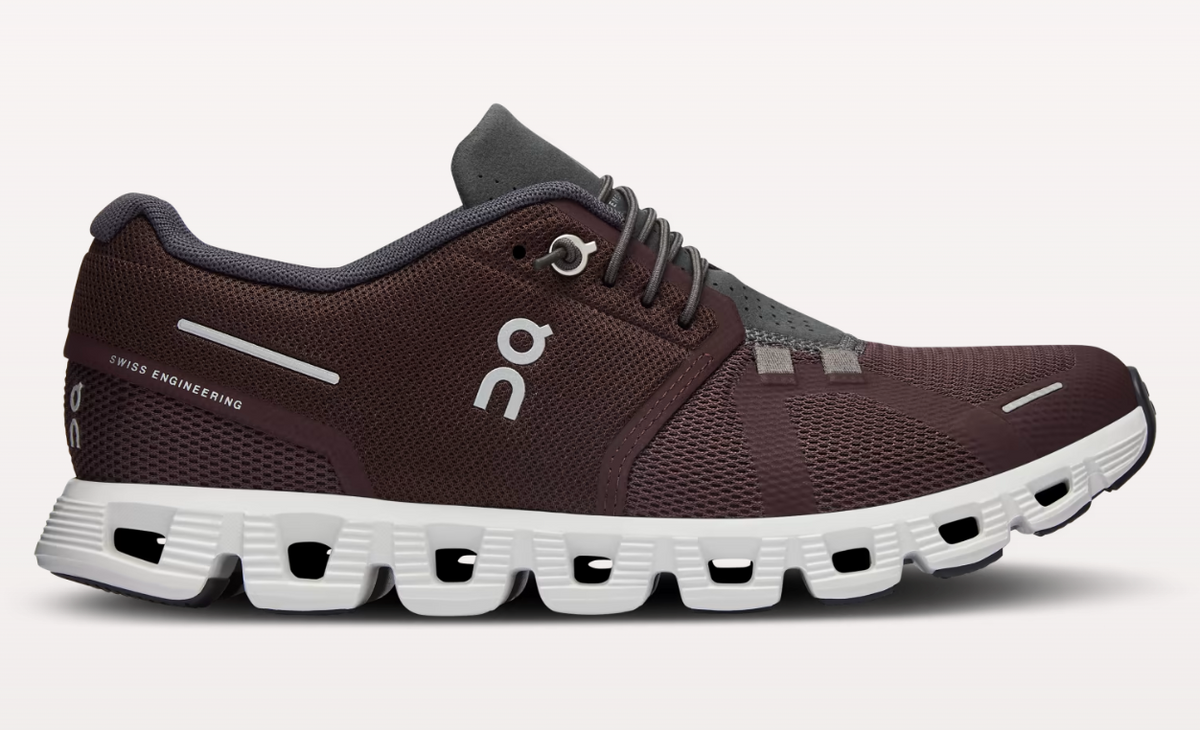 On Womens Cloud 5 - Mulberry/Eclipse (59.98156)