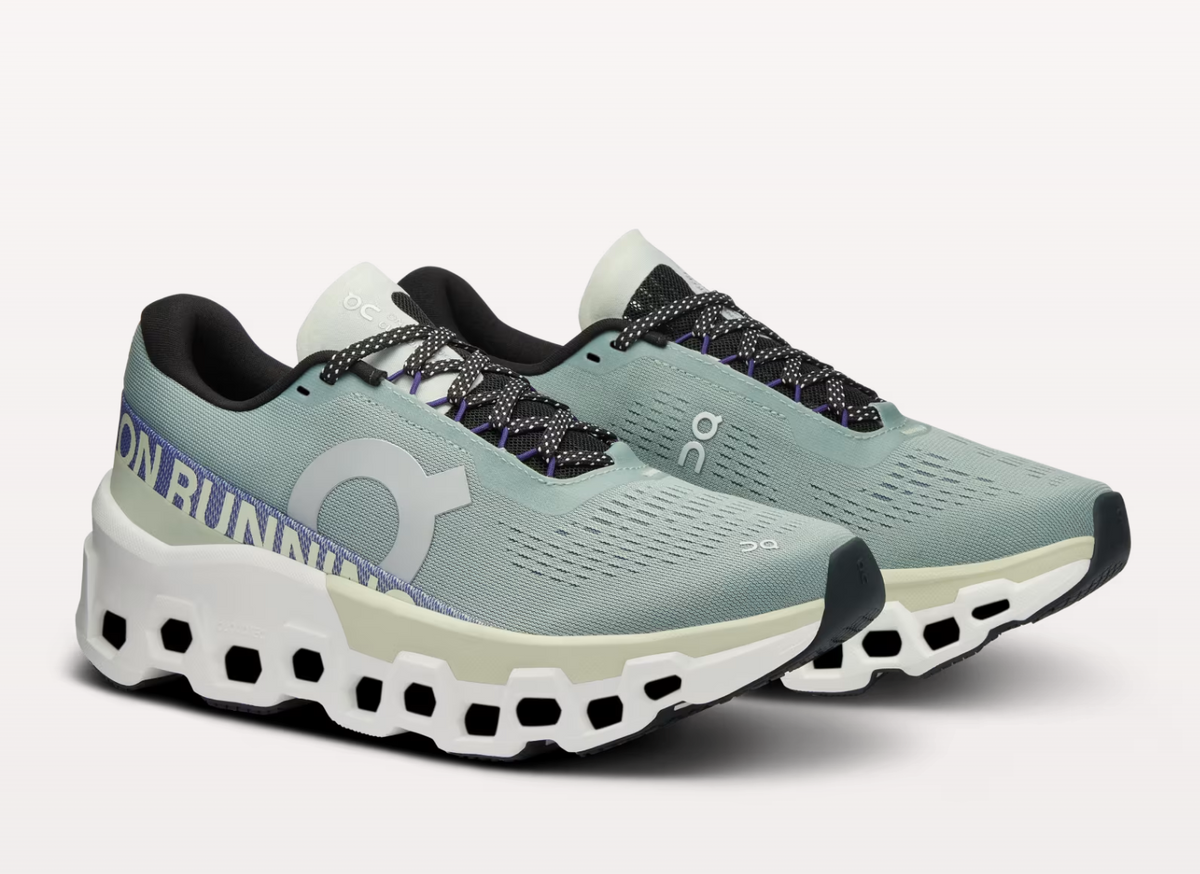 On Mens Cloudmonster 2 Mineral/Aloe (3ME10122078)