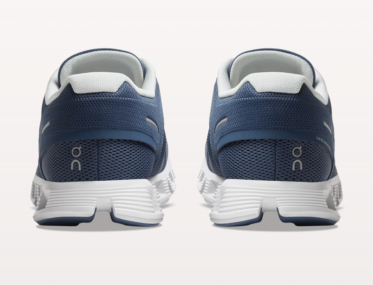 On Womens Cloud 5 - Denim/White (59.98901)