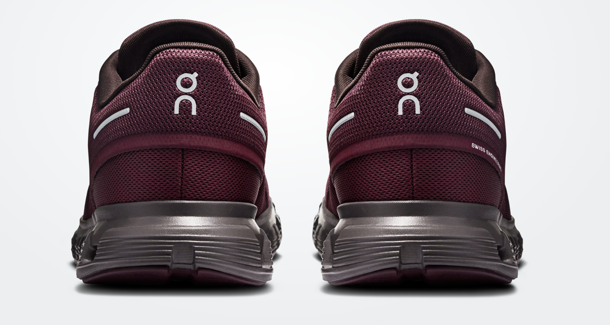 ON Men's Cloud 6 - Mulberry Pebble